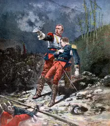 Face the Enemy 1884, (1890). Creator: F Meaulle