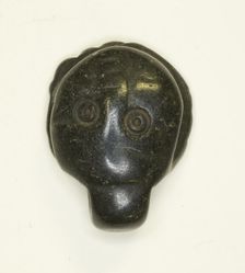 Face Amulet, Egypt, Coptic Period (4th-7th century AD). Creator: Unknown