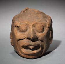 Face Fragment, 600-1000. Creator: Unknown