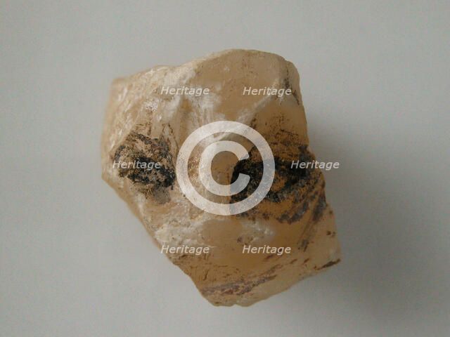 Face Fragment, Coptic, 4th-7th century. Creator: Unknown.