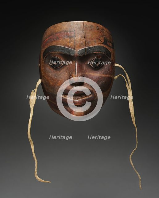 Face Mask, mid-1800s. Creator: Unknown.