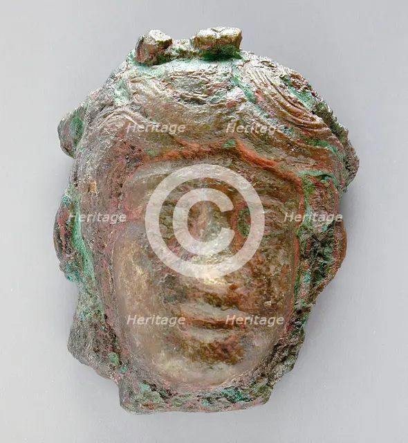 Face of a Deity, Greco-Roman Period (400 BCE-300 CE). Creator: Unknown.