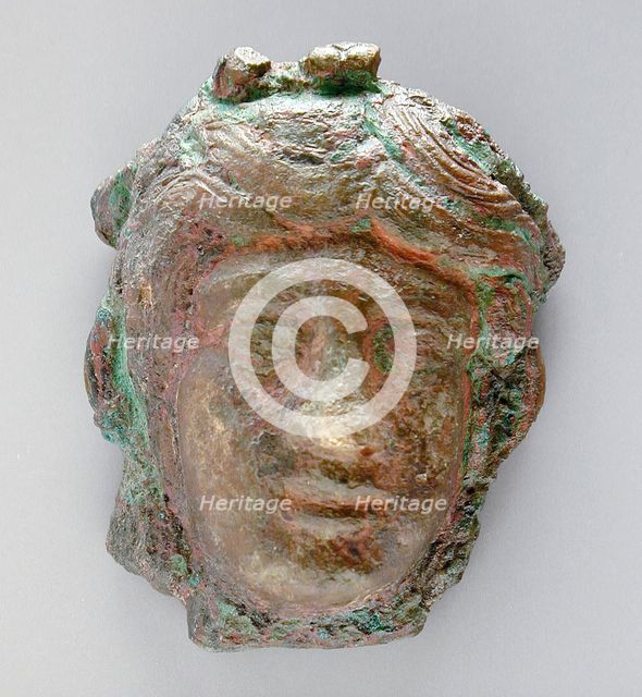 Face of a Deity, Greco-Roman Period (400 BCE-300 CE). Creator: Unknown.