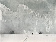 Face of a Glacier in Victoria Land c1911, (1913). Artist: G Murray Levick