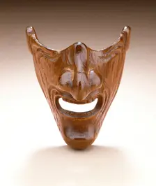 Face Protector, Mid-19th century. Creator: Unknown