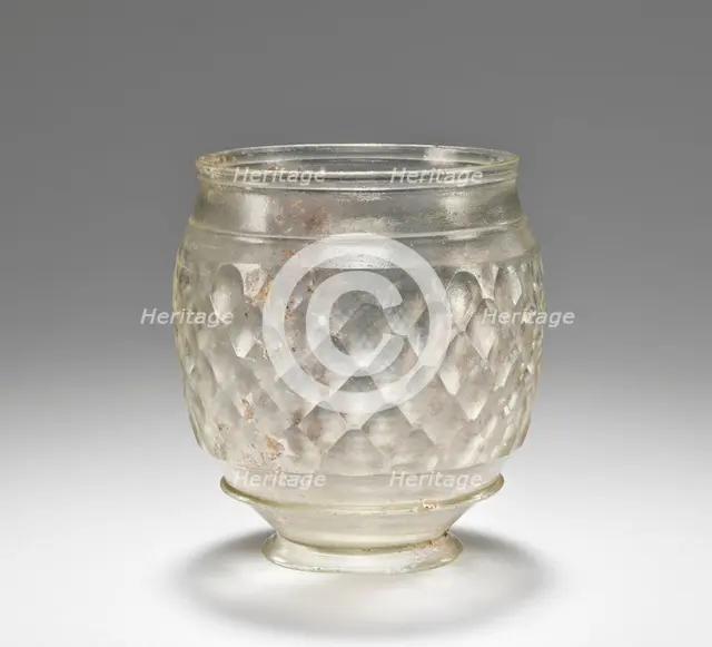 Facet-cut Beaker, A.D. 75-100. Creator: Unknown.
