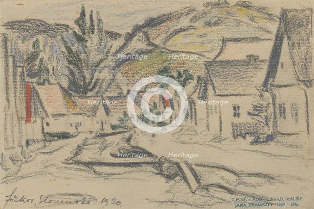 Fackov, 1920. Creator: Jan Trampota.