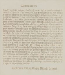 Facsimile of an Old Printed Page, before August 1839. Creator: William Henry Fox Talbot