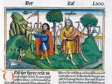 Facsimile copy of Numbers 2 the camp assignments of the Israelites Creator: Unknown