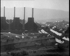 Factories, 1933. Creator: British Pathe Ltd