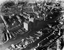 Factories in Worcester, Worcestershire, March 1921. Artist: Aerofilms