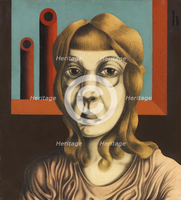 Factory worker, 1926. Creator: Hoerle, Heinrich (1895-1936).