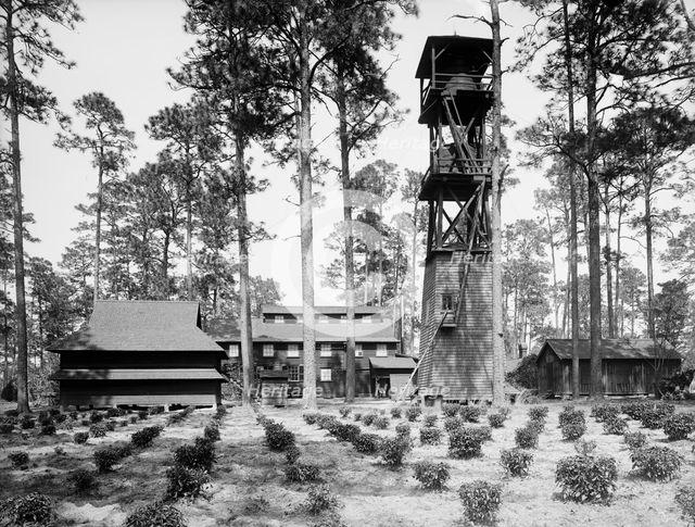 Factory and store-houses, Pinehurst, Summerville, S.C., between 1900 and 1905. Creator: Unknown.
