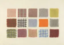 Factory Cloth Samples, 1935/1942. Creator: Frank J Mace