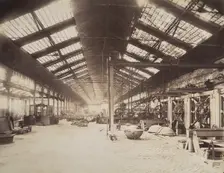 [Factory Interior], ca. 1880. Creator: Louis Lafon