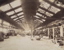 [Factory Interior], ca. 1880. Creator: Louis Lafon