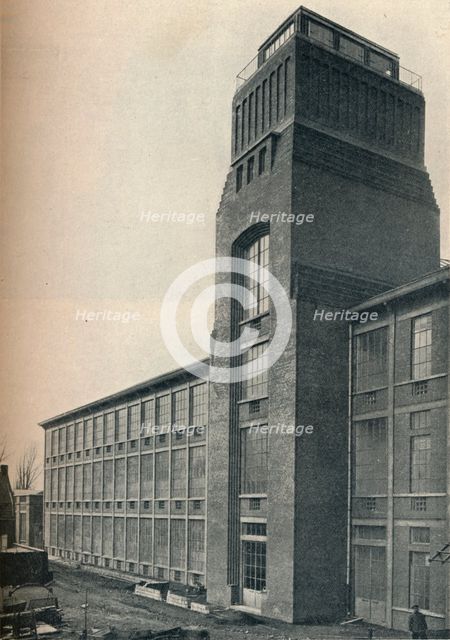 'Factory of the Etablissements Nicolle, Wambrechies (Nord), architect, Andre Granet', c1928. Artist: Unknown.