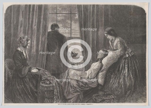 Fading Away, from "Illustrated Times", October 5, 1858. Creator: Unknown.