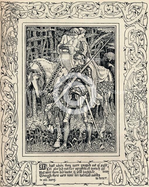 'Faerie Queene', c1900. Artist: Walter Crane.