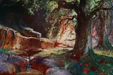 Fafner in his Cave 1906. Creator: Unknown