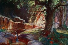 Fafner in his Cave 1906. Creator: Unknown