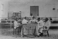 Faga Togo, Samoa, District Court, between c1915 and c1920. Creator: Bain News Service