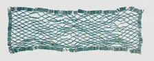 Faience Bead Net, Egypt, Late Period to Ptolemaic. Creator: Unknown