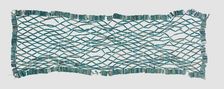 Faience Bead Net, Egypt, Late Period to Ptolemaic. Creator: Unknown