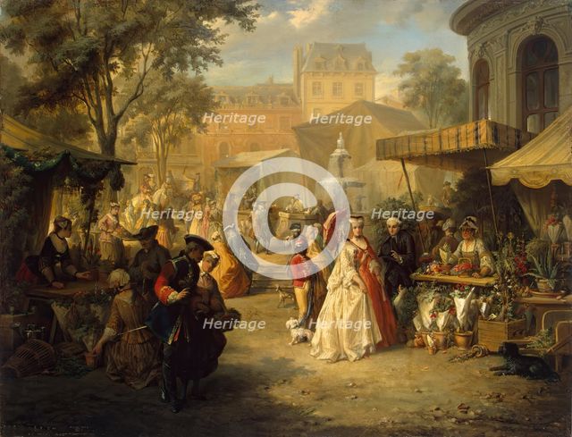 Fair, 1850. Creator: Constant Wauters.