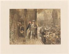 Fair theater, 1869. Creator: Charles Rochussen