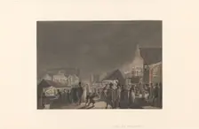Fair at the Botermarkt in Amsterdam, 1810, 1810. Creator: Jan Antony Langendijk