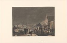 Fair at the Botermarkt in Amsterdam, 1810, 1810. Creator: Jan Antony Langendijk