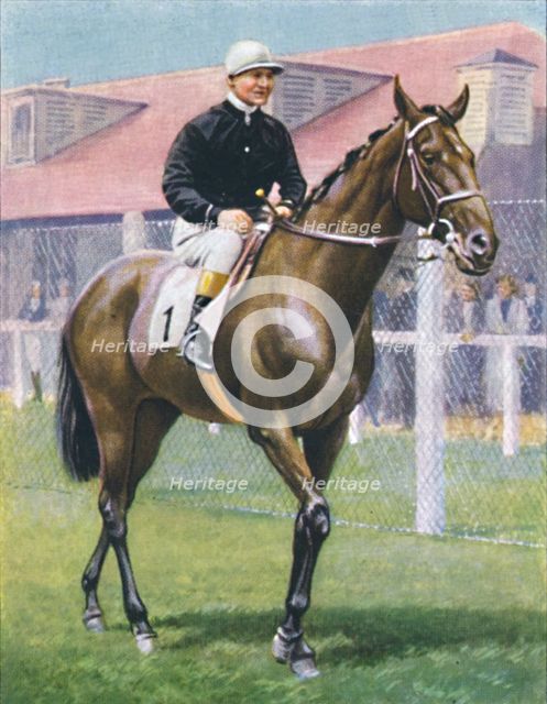 Fair Copy, Jockey: R. Perryman', 1939. Artist: Unknown.
