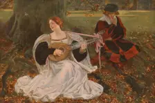 Fair is my Love c1900, (c1930). Creator: Edwin Austin Abbey