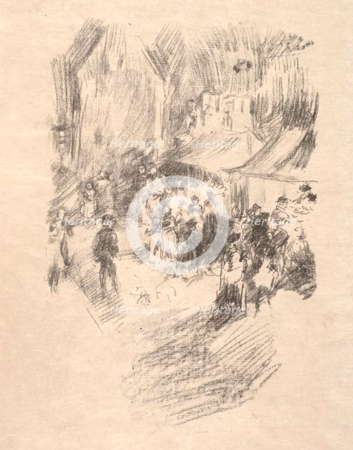 Fair, Lyme, -Regis, 1895. Creator: James McNeill Whistler (American, 1834-1903).