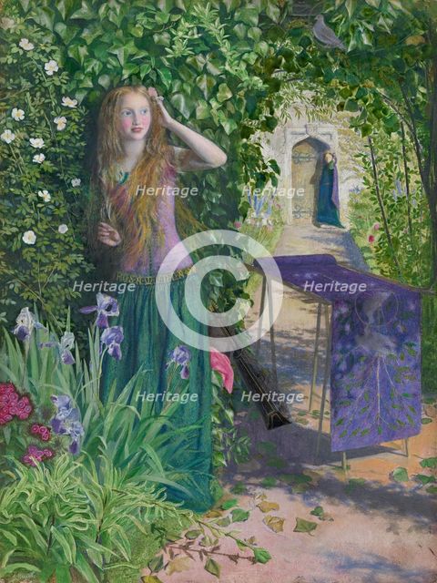 Fair Rosamund, 1854. Artist: Hughes, Arthur (1832-1915)