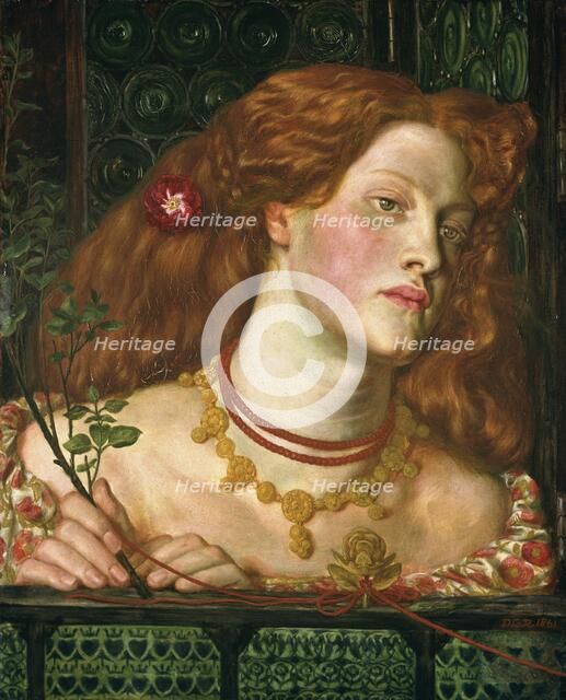 'Fair Rosamund', 1861. Artist: Dante Gabriel Rossetti