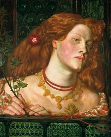 Fair Rosamund 1861. Creators: Dante Gabriel Rossetti, Rosamund Clifford