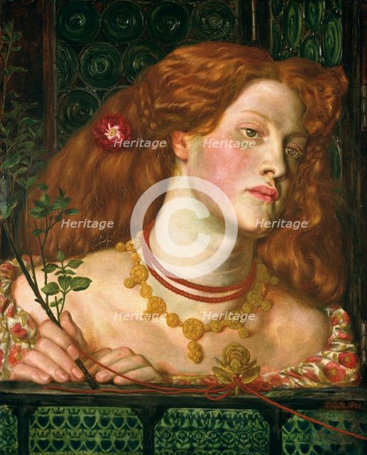 'Fair Rosamund', 1861. Creators: Dante Gabriel Rossetti, Rosamund Clifford.