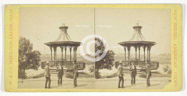 Fairmount Park Scenery, Philadelphia, Pennsylvania, 1873/81.  Creator: J.W. & J.S. Moulton.