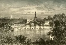 Fairmount Water-Works 1874. Creator: Granville Perkins