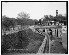 Fairmount Water Works, Philadelphia, between 1890 and 1901. Creator: Unknown