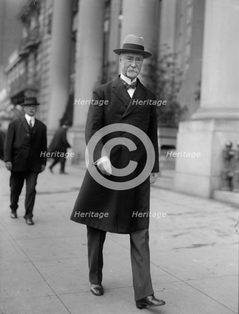 Fairbanks, Charles Warren, Senator, 1897-1905; Vice President of The United States, 1905-1909, 1916. Creator: Harris & Ewing.