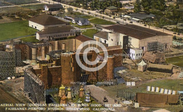 Fairbanks-Pickford Studios, Hollywood, Los Angeles, California, USA, 1922. Artist: Unknown