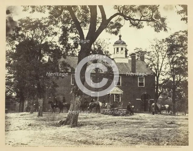Fairfax Court-House, June 1863. Creator: Alexander Gardner.