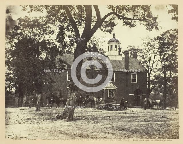 Fairfax Court-House, June 1863. Creator: Alexander Gardner.