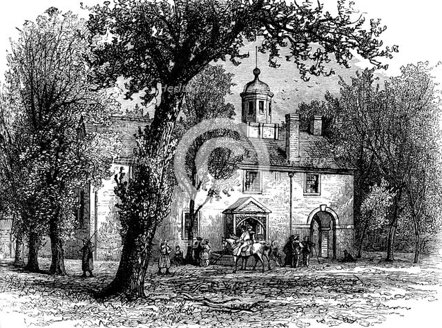 Fairfax Courthouse, Virginia, c1880. Artist: Unknown