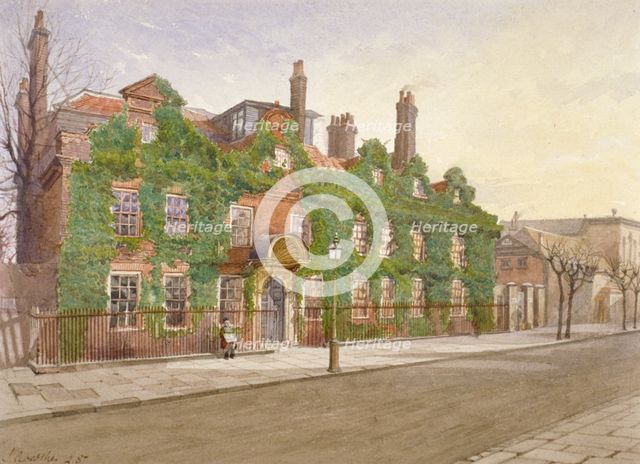Fairfax House, High Street, Putney, London, 1887. Artist: John Crowther