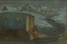 Fairground Wagon, 1910. Creator: William Degouve de Nuncques