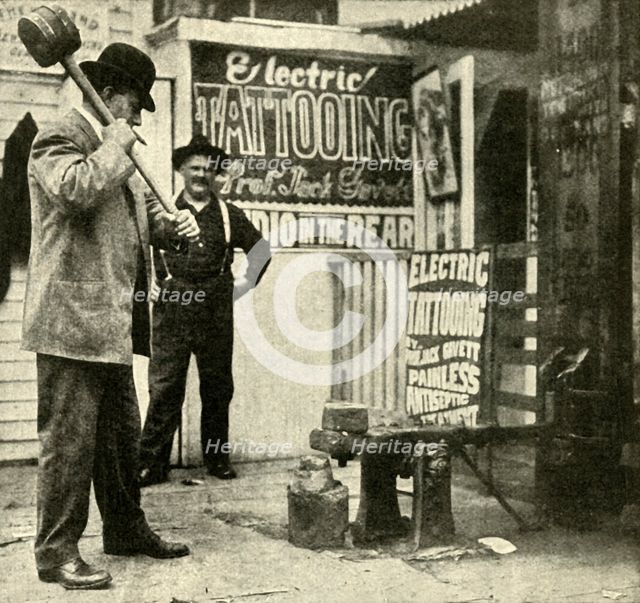 Fairground attraction, 1910. Creator: Unknown.